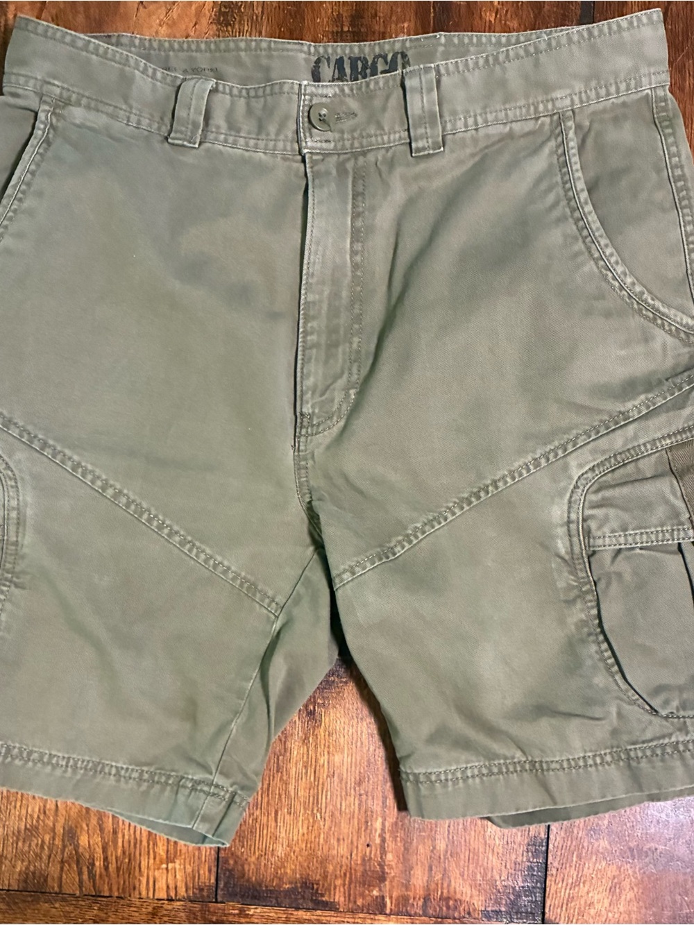 Cargo Men's Olive Utility Cargo Shorts